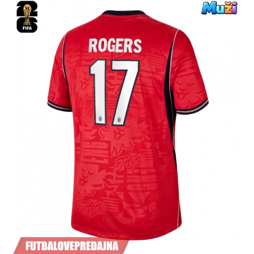 Lacne Muži Futbalové dres Anglicko Morgan Rogers #17 MS 2026 Krátky Rukáv - Preč